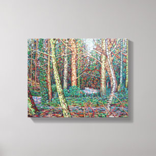 The January Path Canvas Print