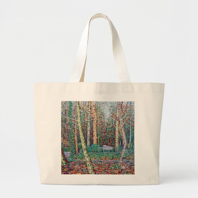 The January Path Large Tote Bag (Front)