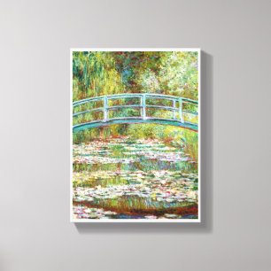 The Japanese Bridge 1899 Claude Monet Canvas Print