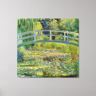 The Japanese Bridge - Claude Monet Canvas Print