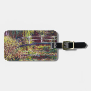 The Japanese Bridge Claude Monet cool, old, master Luggage Tag