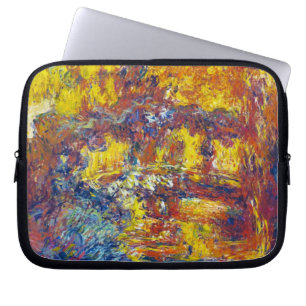 The Japanese Bridge Claude Monet Laptop Sleeve