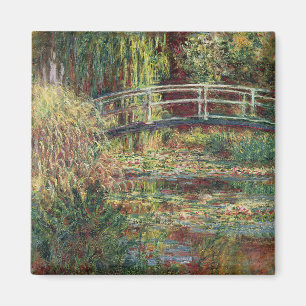 The Japanese Bridge Claude Monet Magnet