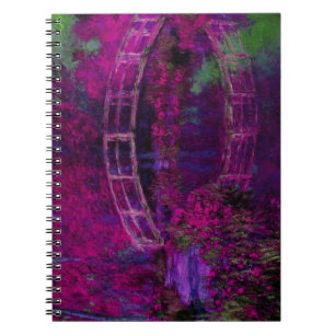 The Japanese Bridge (The Bridge in Monet's Garden) Notebook