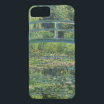 The Japanese Bridge (Water-Lily Pond), Monet iPhone 8/7 Case<br><div class="desc">Oscar-Claude Monet (14 November 1840 – 5 December 1926) was a French painter, a founder of French Impressionist painting and the most consistent and prolific practitioner of the movement's philosophy of expressing one's perceptions before nature, especially as applied to plein air landscape painting. The term ""Impressionism"" is derived from the...</div>