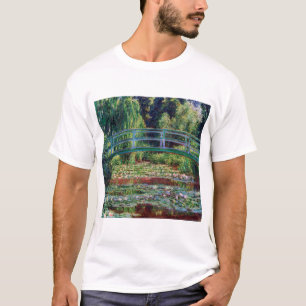 The Japanese Bridge (Water-Lily Pond), Monet T-Shirt