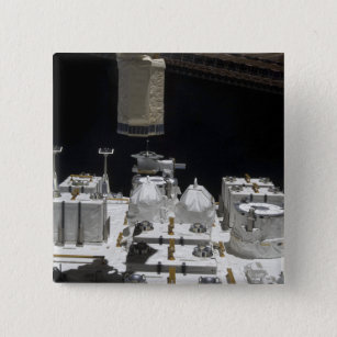 The Japanese Experiment Module Exposed Facility 15 Cm Square Badge