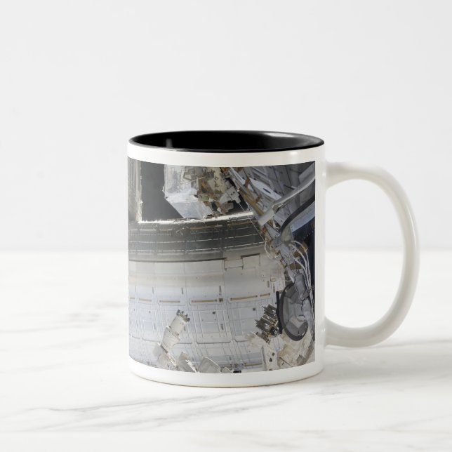 The Japanese Experiment Module Kibo laboratory 2 Two-Tone Coffee Mug (Right)