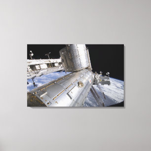 The Japanese Experiment Module Kibo laboratory Canvas Print