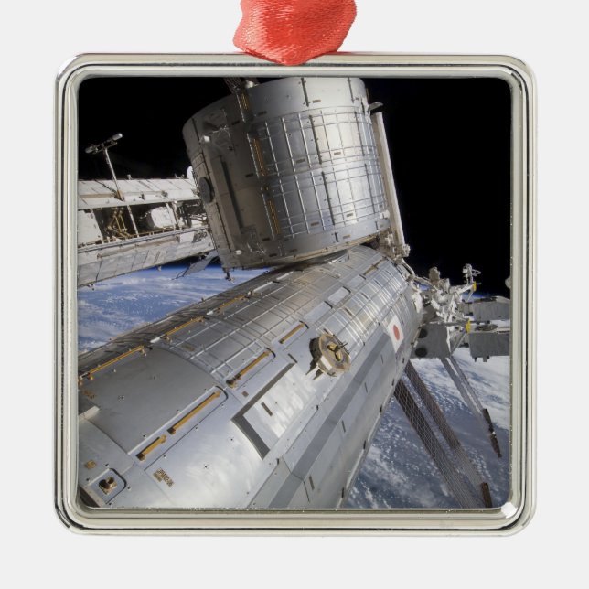 The Japanese Experiment Module Kibo laboratory Metal Tree Decoration (Front)