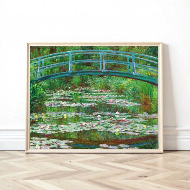 The Japanese Footbridge by Claude Monet Poster (Creator Uploaded)