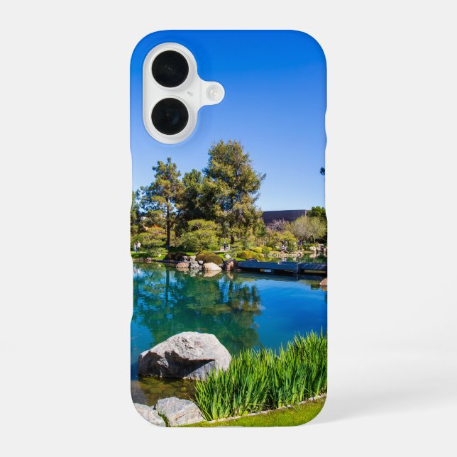 The Japanese Friendship Garden iPhone 16 Case (Back)