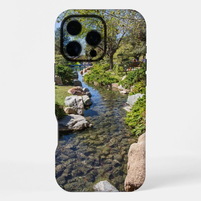 The Japanese Friendship Garden iPhone Case (Back)