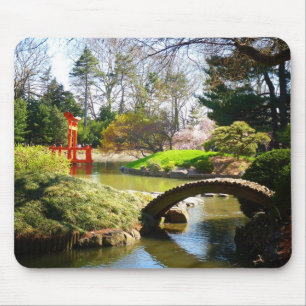 The Japanese Hill and Pond Garden Mouse Mat