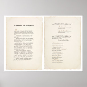 The Japanese Instrument of Surrender (1945) Poster