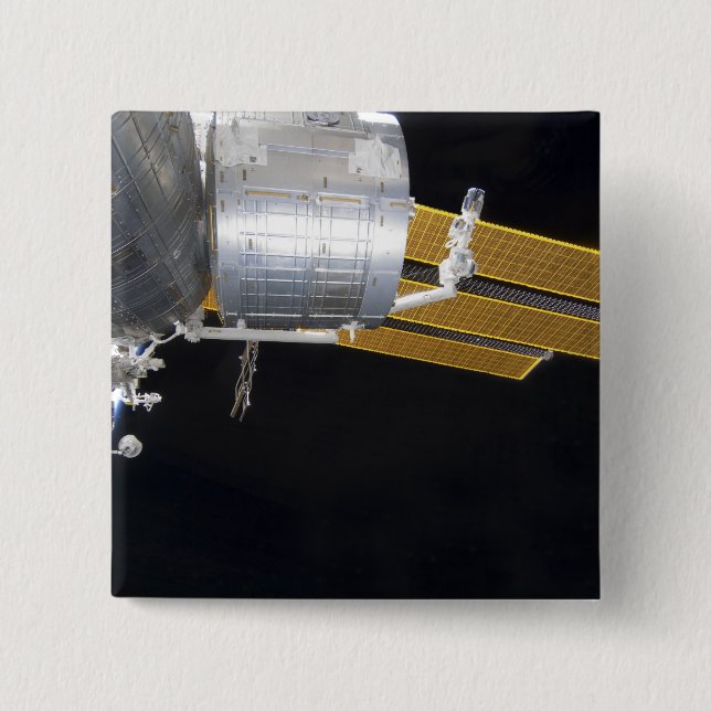 The Japanese Kibo complex 2 15 Cm Square Badge (Front)