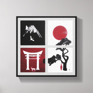 The Japanese Spirit Painting by Alfred Fox Canvas Print