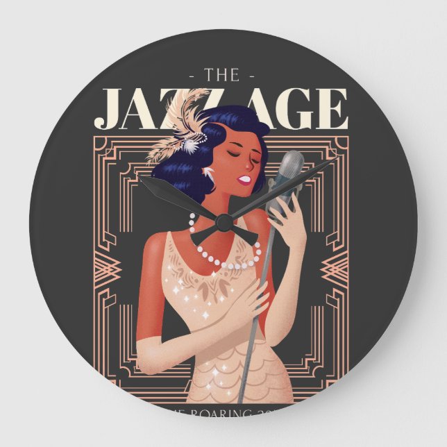 The Jazz Age Clock (Front)