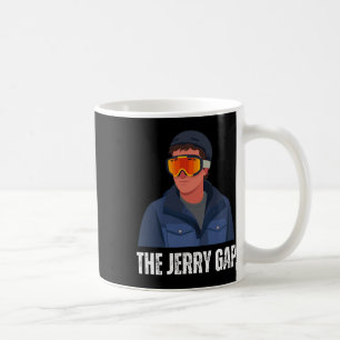 The Jerry Gap Skis Funny Skiing Joke Mountain Humo Coffee Mug