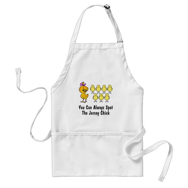 The Jersey Chick Standard Apron (Front)