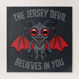 The Jersey Devil Believes In You Jigsaw Puzzle