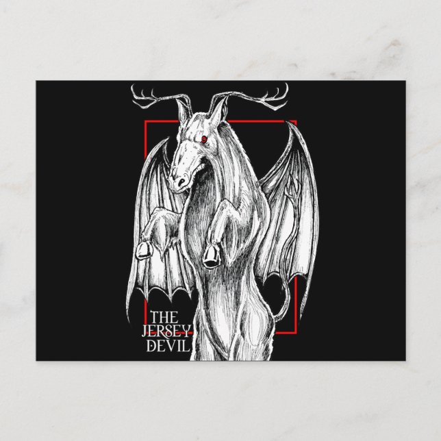 The Jersey Devil Postcard (Front)