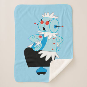 The Jestons Rosie the Robot Sherpa Blanket