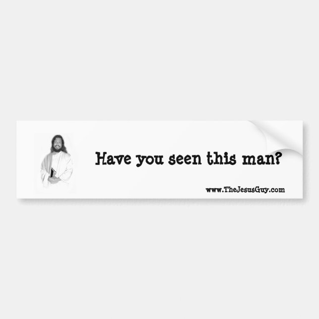 The Jesus Guy Bumper Sticker (Front)