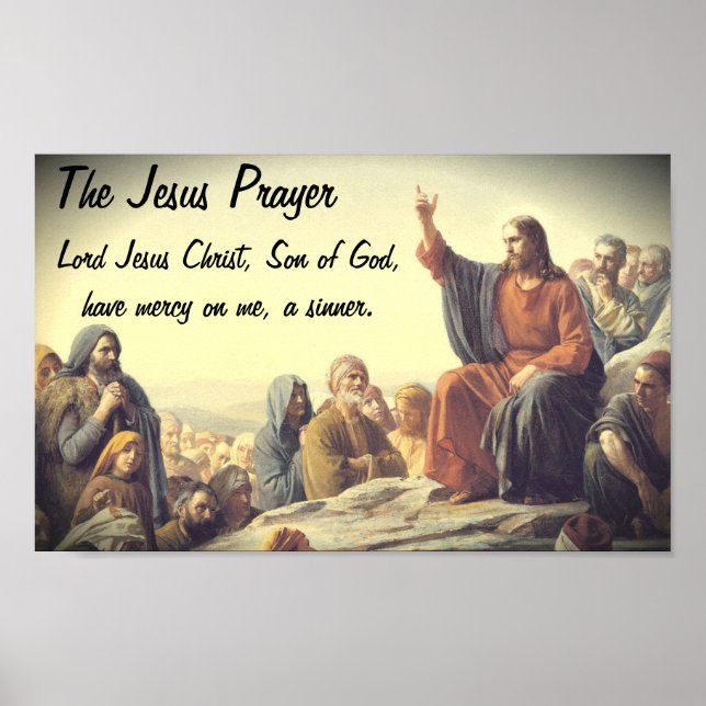 The Jesus Prayer Poster (Front)
