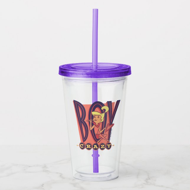 The Jetsons | Boy Crazy Acrylic Tumbler (Front)
