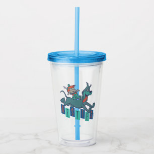 The Jetsons Elroy & Astro Besties Acrylic Tumbler
