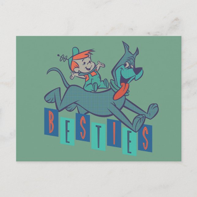 The Jetsons | Elroy & Astro Besties Postcard (Front)