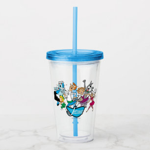 The Jetsons   Family Dance Party Acrylic Tumbler