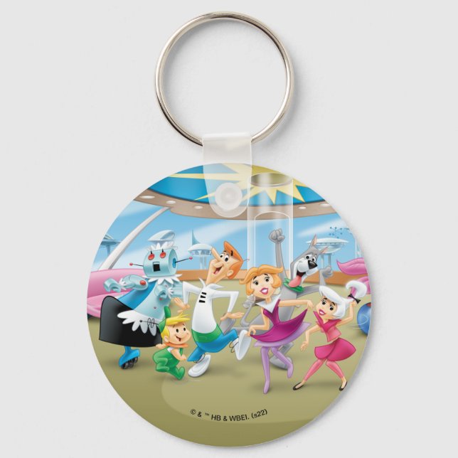 The Jetsons | Family Dance Party Key Ring (Front)