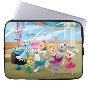 The Jetsons Family Dance Party Laptop Sleeve