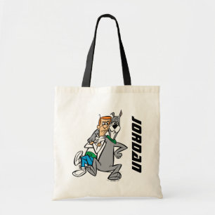 The Jetsons   George & Astro Buddies   Add Name Tote Bag