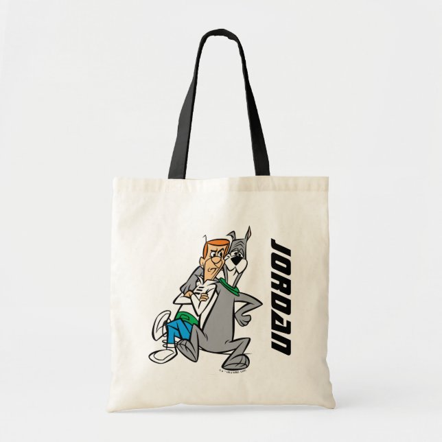 The Jetsons | George & Astro Buddies | Add Name Tote Bag (Front)