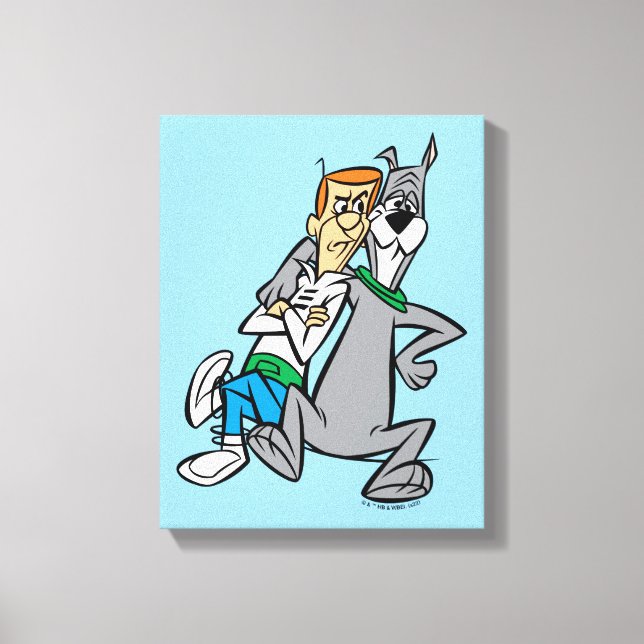 The Jetsons | George & Astro Buddies Canvas Print (Front)