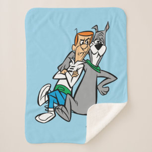The Jetsons   George & Astro Buddies Sherpa Blanket