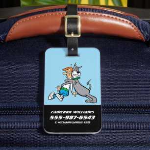 The Jetsons George & Astro Hug Luggage Tag