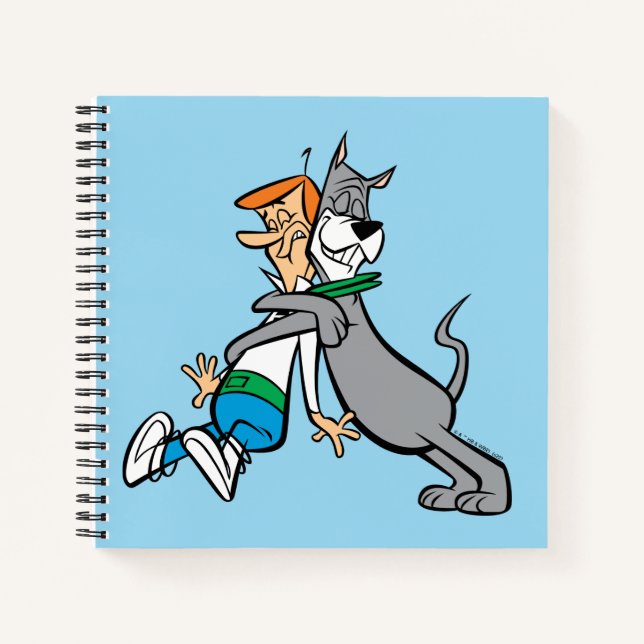 The Jetsons | George & Astro Hug Notebook (Front)