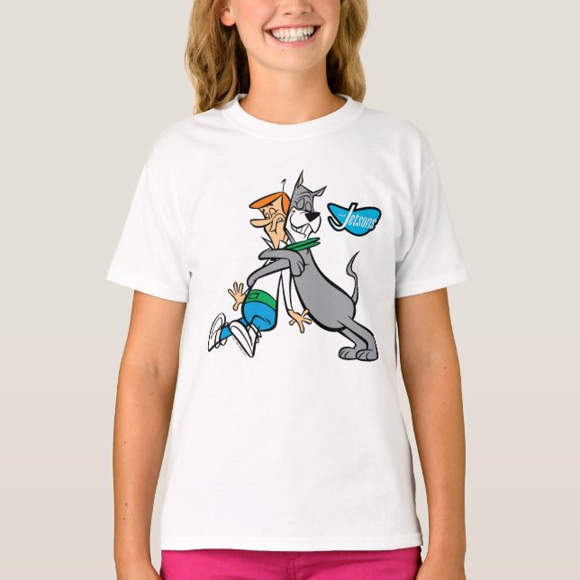 The Jetsons | George & Astro Hug T-Shirt (Front)