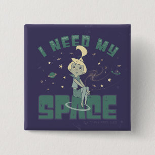 The Jetsons I Need My Space 15 Cm Square Badge