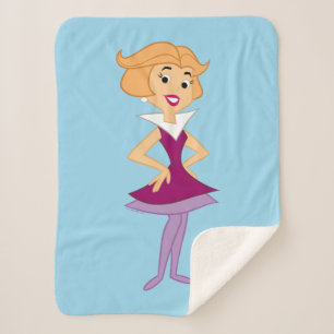 The Jetsons Jane His Wife Sherpa Blanket