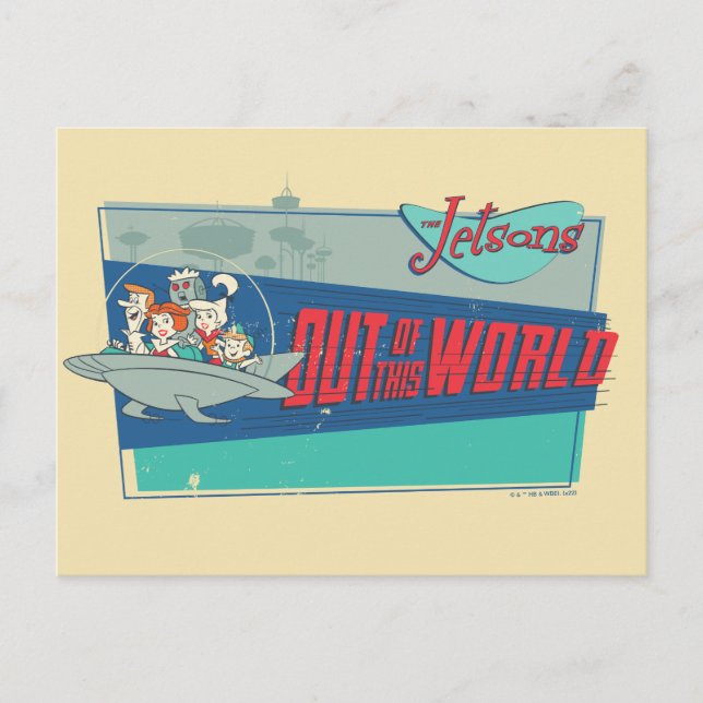 The Jetsons | Out of this World Postcard (Front)