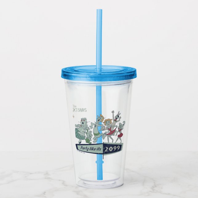 The Jetsons | Party Like It's 2099 Acrylic Tumbler (Front)