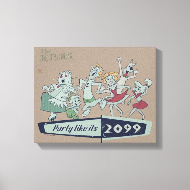 The Jetsons | Party Like It's 2099 Canvas Print (Front)