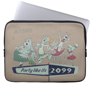 The Jetsons Party Like It's 2099 Laptop Sleeve