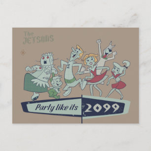 The Jetsons   Party Like It's 2099 Postcard