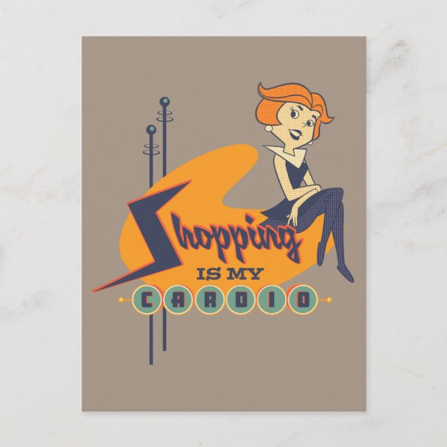 The Jetsons | Shopping is My Therapy Postcard (Front)